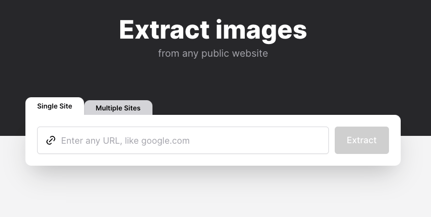 Webページにある画像を全て抽出してダウンロードできるサービス