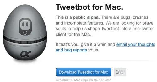Tweetbotformac alpha