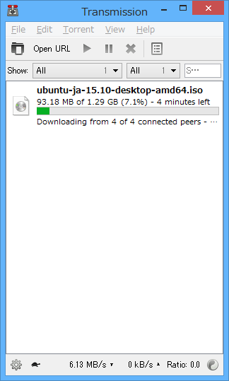 Win シンプル軽量のbittorrentクライアント Transmission のwindows版がリリース Vivasoft Org